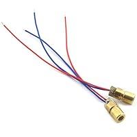 Algopix Similar Product 4 - DZS Elec 12PCS 5V 650nm 5mW Diode Laser
