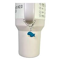 Algopix Similar Product 5 - Tumbler Charm  Whale  Unique Stanley