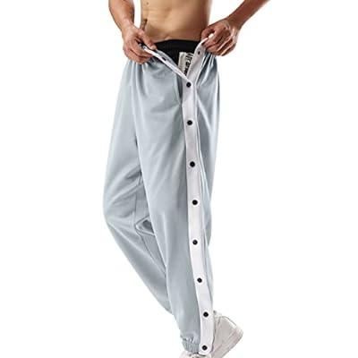 Best Deal for Men's Tearaway Pants Trendy Athletic Warm Up Joggers