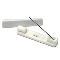 Algopix Similar Product 16 - 100 White Safety Pin Bar wAdhesive ID