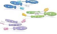 Algopix Similar Product 2 - Nuby ID754 3 Piece Toothbrush Set