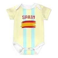 Algopix Similar Product 2 - 2024 Spain Away Baby Jersey Soccer