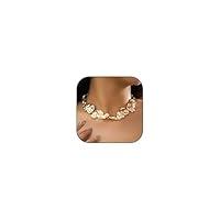 Algopix Similar Product 12 - Maihang Chunky Gold Necklace for Women