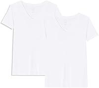 Algopix Similar Product 8 - Meraki Womens V Neck TShirt 2 Pack