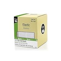 Algopix Similar Product 11 - Dritz 9480W NonRoll Woven Elastic