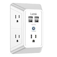 Algopix Similar Product 1 - Outlet Extender Surge Protector Outlet