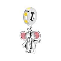 Algopix Similar Product 12 - EHEG Cute Elephant Dangle Charms for