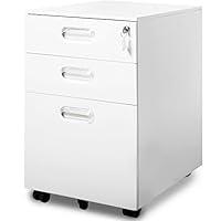 Algopix Similar Product 18 - 3 Drawer Mobile File Cabinet Solid