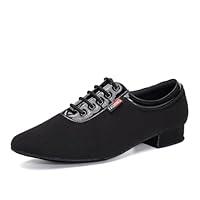 Algopix Similar Product 8 - SWDZM Mens Latin Dance Shoes Breathable