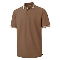 Algopix Similar Product 9 - Mens Classic Plain Polo Shirt Soft