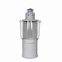 Algopix Similar Product 15 - Benjara, White Benzara Metal Lantern
