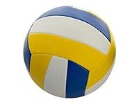 Algopix Similar Product 18 - bulk buys Size 5 Yellow Blue Volleyball