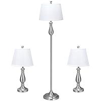 Algopix Similar Product 7 - Tangkula 3 Pack Lamp Set Vintage Style