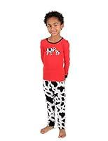 Algopix Similar Product 2 - Leveret Kids Pajamas Boys Girls Fleece