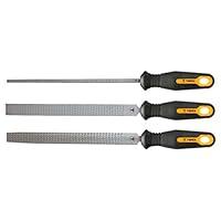 Algopix Similar Product 3 - Wood rasp set 3pcs flat halfround