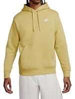 Algopix Similar Product 2 - NIKE Mens Sweatshirt Buff GoldWhite