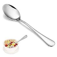 Algopix Similar Product 14 - 8 Pieces Soup Spoons Set Food Grade