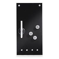 Algopix Similar Product 11 - Zeller 11612 Memobord with Hooks Glass