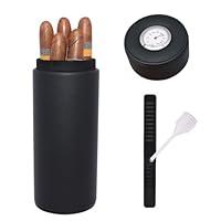 Algopix Similar Product 10 - AMANCY Effective Black Leather Giftable