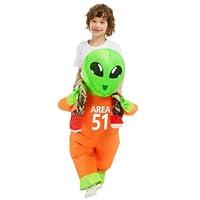 Algopix Similar Product 5 - GOOSH Inflatable Costume for Kids Alien