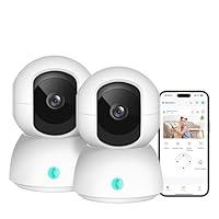 Algopix Similar Product 10 - OFYOO 2K Security Camera Indoor2pk