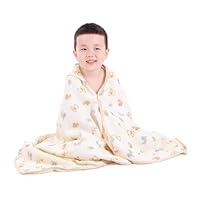 Algopix Similar Product 10 - REMASS Hooded Towel Muslin Hooded Towel