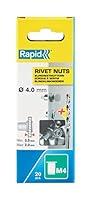 Algopix Similar Product 9 - Rapid M4 Rivet Nuts for Hard to Get to