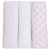Algopix Similar Product 2 - Baby Town Baby Muslin Blanket 3 Pack