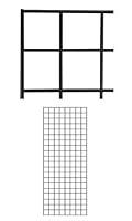 Algopix Similar Product 17 - 2 x 5 Foot Black Wire Grid Panel  3