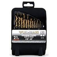 Algopix Similar Product 3 - VULCAN 211990OR Bit Drill Titanium Set