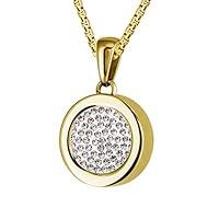 Algopix Similar Product 16 - Quiges Gold Stainless Steel 12mm Mini