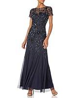 Algopix Similar Product 9 - Adrianna Papell Womens Floral Beaded