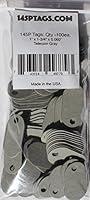 Algopix Similar Product 19 - 145P Tags Telecom Bag 100 Pack 1 x