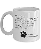 Algopix Similar Product 12 - Customizable Personalized Dog Mom  Dad