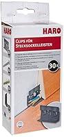 Algopix Similar Product 2 - Haro Clips for Skirting Boards Pack of