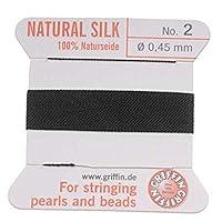 Algopix Similar Product 1 - Griffin Silk Beading Cord and Needle