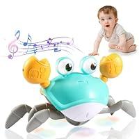 Algopix Similar Product 16 - PETWORTHY Crawling Crab Baby Toy 