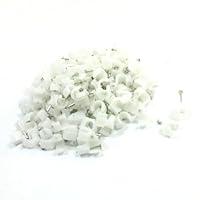 Algopix Similar Product 18 - uxcell 350Pcs 7mm Dia White Plastic