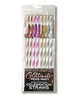 Algopix Similar Product 10 - Glitterati Tall Penis Straws