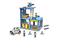 Algopix Similar Product 13 - TOYSTERS My Big Police Station Wooden
