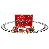 Algopix Similar Product 2 - DIDILLX Electric Christmas Train Set