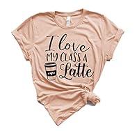 Algopix Similar Product 15 - I love my class a latte Funny Teacher