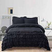 Algopix Similar Product 12 - Softta Stripe 3Pcs Duvet Cover Set