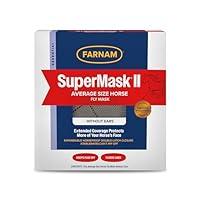 Algopix Similar Product 3 - Farnam SuperMask II horse fly mask