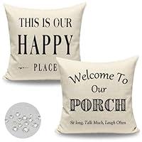 Algopix Similar Product 3 - JOJOGOGO Welcome to Our Porch Outdoor