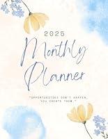 Algopix Similar Product 9 - Simplified 2025 Monthly Planner and