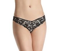 Algopix Similar Product 20 - DKNY Womens Classic Cotton Lace Thong