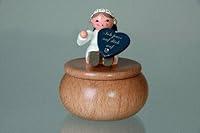Algopix Similar Product 4 - KWO Guardian Angel on Box Figurine with