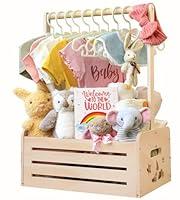 Algopix Similar Product 8 - Ziivita Wooden Baby Shower Crate