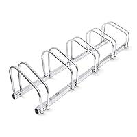 Algopix Similar Product 11 - Relaxdays Bike Stand for 5 Bikes Floor